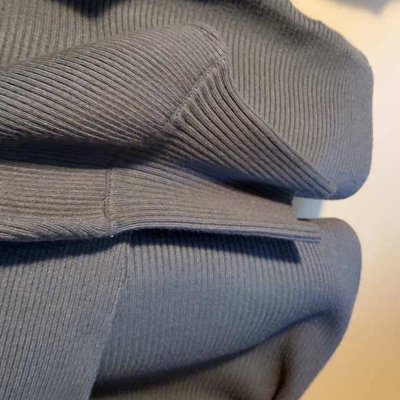 Pink Rose Army Green Sweater - Picture 5 of 5